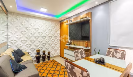 Apartamento semi mobiliado 42m² 02 dormitórios 01 vaga no Bairro São josé, em Canoas