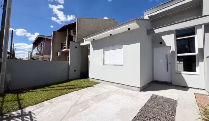 Casa térrea nova  3 dormitórios 1 suíte, 2 vagas 68,00m² área privativa Bairro São José /Canoas