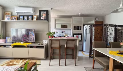Apartamento 2 dormitórios, uma vaga de garagem no bairro Olaria
