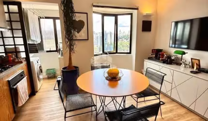 Cobertura em Pinheiros de 95m² com vaga na garagem