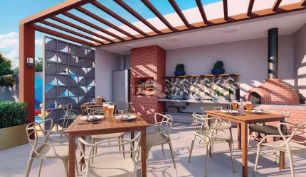 Apartamento penthouse de 2 dormitórios com 71m² no Campo Belo