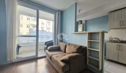 Apartamento  Semi Mobiliado, 2 dormitórios, sendo uma suíte, 50,64 m² privativos, Bairro Humaitá, Porto Alegre