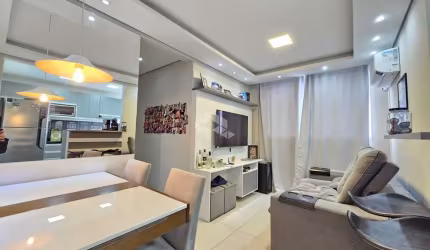Apartamento mobiliado a venda de 2 dormitórios com 1 vaga de garagem no bairro Humaitá em Porto Alegre