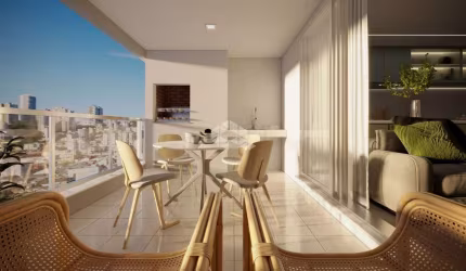Apartamento de dois dormitórios, no bairro Pio X, Caxias do Sul