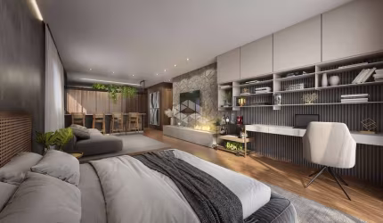 Stúdio de 47 m² a venda no Kobrasol