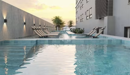 Flat na Planta na Meia Praia