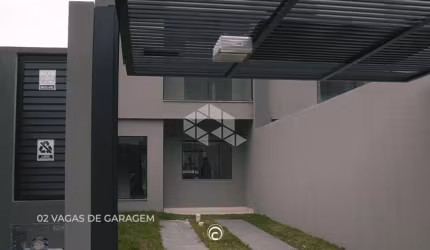 Sobrado com 3 domitóris sendo 1 suíte, 2 vagas.
