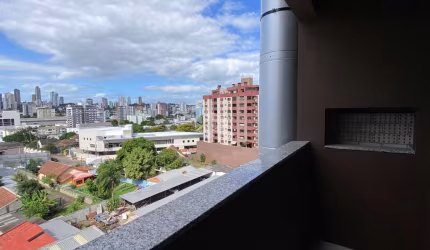 Apartamento com 1 dormitório em NH, sacada com churrasqueira e box