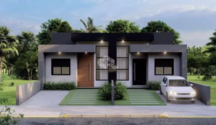 CASA GEMINADA COM PÁTIO NOS FUNDOS
