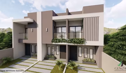 Casa Geminada 2 suítes no bairro Três Rios do Norte em Jaraguá do Sul, SC