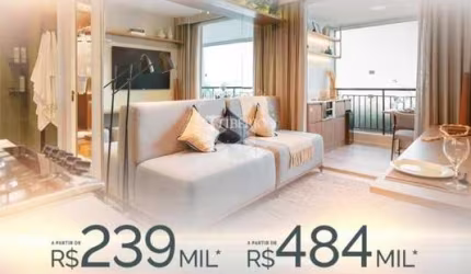 Apartamento  a Venda  40,93m² C/ Vaga Conceição