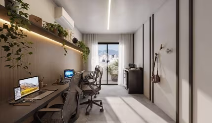 Apartamento estilo Living de dois dormitório, sendo duas suítes em Campinas, São José/SC