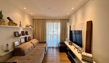 VENDA, apartamento de 83m² com 3 dormitórios (1 suíte), 2 vagas na Vila Mascote, próximo de vias de acesso