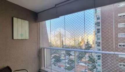 Apartamento  a venda no Brooklin com 34m², 1 dormitório e 1 vaga de garagem.