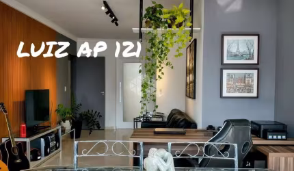Apartamento 2 por andar com churrasqueira carvão na sacada! com 3 Dormitórios