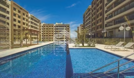 Apartamento 03 dormitórios no condomínio Pedra Bonita, zona Sul de Porto Alegre.