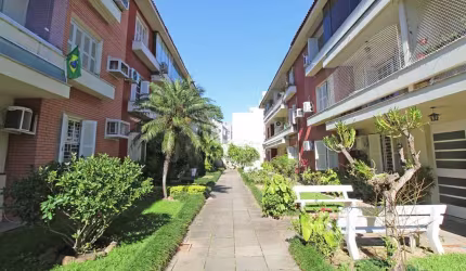 Apartamento Garden com 2 dormitórios, sendo 2 suíte lavabo churrasqueira Patio