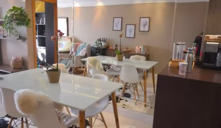 Apartamento de 3 dormitórios e 2 vagas coberta