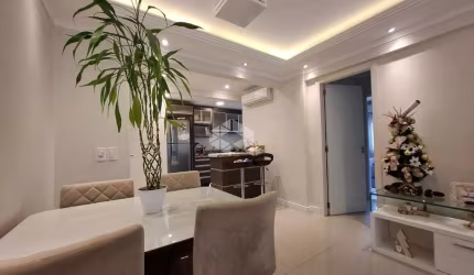 Apartamento 03 dormitórios, 73,81m² área privativa, elevador e uma vaga de garagem.