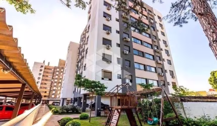 Apartamento 02 dormitórios suíte churrasqueira, garagem infra completa