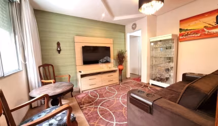Apartamento com 02 dormitorios mobiliado e garagem