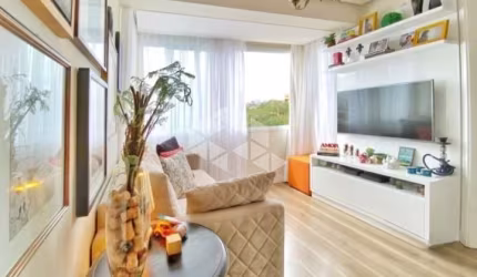 Apartamento 1 dormitório suite lavabo churrasqueira e garagem infra