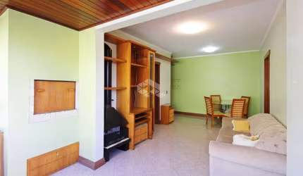 Apartamento 2d, 01 suite, 01 garagem, churrasq e lareira