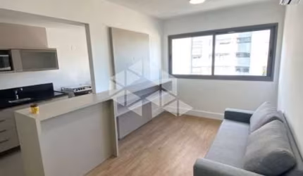 Apartamento com 1 dormitórios, sendo 1 suíte e 1 vaga no bairro Chácara das Pedras