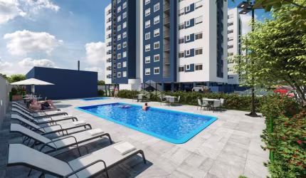 Apartamento 2 dormitórios, 1 banheiro, 1 vaga, no bairro Operário, em Novo Hamburgo, Aceita financiamento e FGTS