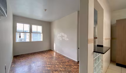 Apartamento com 3 dormitórios, cozinha americana, piso parquet, banheira, estacionamento, 61 metros quadrados, bairro Centro, em Novo Hamburgo.