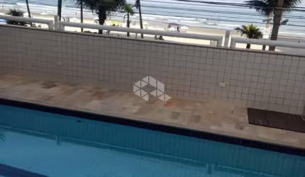 AP FRENTE AO MAR 2 DORM. COM SUITE  MOBILIADO, VARANDA GOURMET E PISCINA - Praia Grande