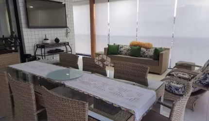 À venda - Cobertura 214 m2 à venda, 3 quartos e 2 vagas (separadas), Vila São Francisco - São Paulo/SP