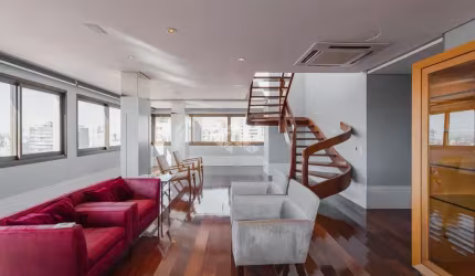 Cobertura com 5 suítes com vista 270° no bairro Mont Serrat