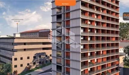 Studio em Perdizes com 27m², PUQ Perdizes BY YOU,INC, terraço, prédio novo, lazer.