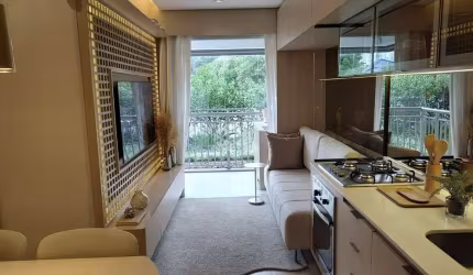 Apartamento em construção na Lapa, 36,81m², 2 dorms, varanda, previsão de entrega : dez 2026.