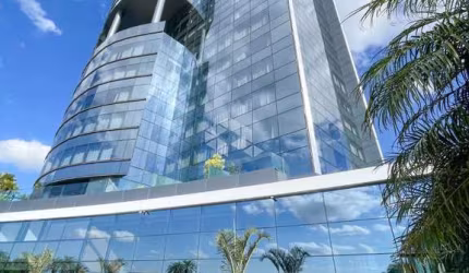 Sala comercial com linda vista para o Guaíba, no desejado condomínio Pontal.