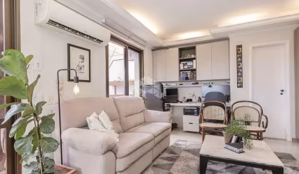 Apartamento cobertura, 2 dormitórios, 1 suíte, Bairro Menino Deus, Porto Alegre