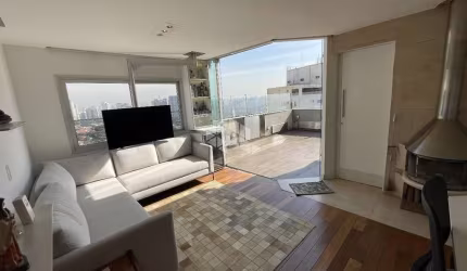 Vendo Cobertura Mobiliada 121m² 3 Dormitórios 1 Suíte 2 Vagas Campo Belo São Paulo - SP