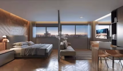 Loft 1 vaga, Rio Branco, Porto Alegre.
