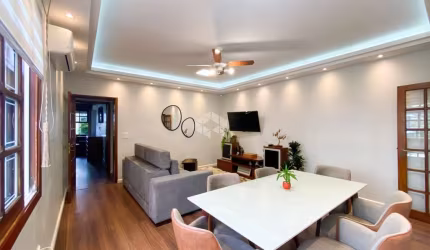 Apartamento 3 Dormitórios, semimobiliado, com sacadas, 2 banheiros, 132 m², vista panorâmica - Bairro Bom Fim - Porto Alegre