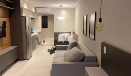 Apartamento Garden de 1 dormitorio na Venancio Aires mobiliado