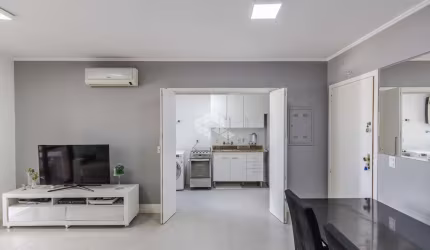2 dormitórios, suíte, churrasqueira e 2 vagas na Av. Nilo Peçanha!