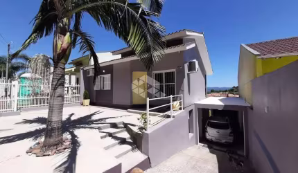 Casa com patio.