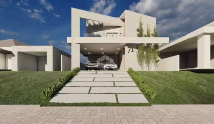 CASA EM CONDOMÍNIO FECHADO COM 3 SUÍTES (1 MASTER)