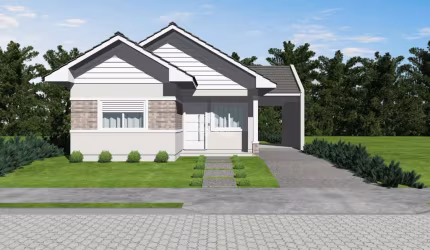 CASA EM CONSTRUÇÃO EM LINHA SANTA CRUZ