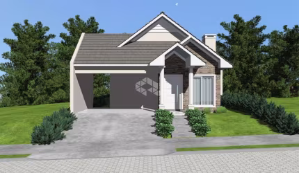 CASA PLANA EM CONSTRUÇÃO NO ROYAL COUNTRY