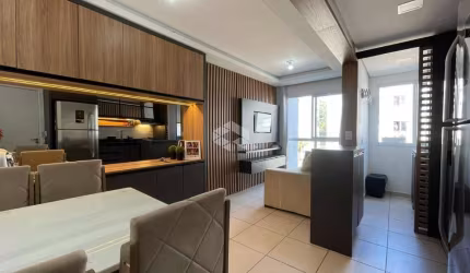 Apartamento semimobiliado 02 dormitórios no bairro Aliança