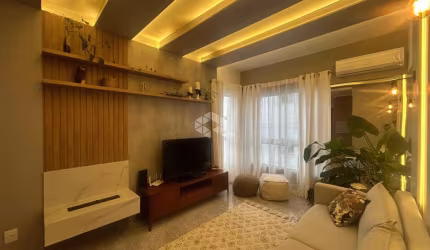 Apartamento Central Totalmente Mobiliado e Decorado!