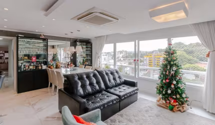 Apartamento 3 suítes, 2 vagas e totalmente mobiliado