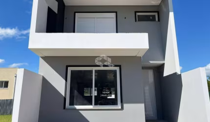 Casa estilo sobrado com 118m² em condomínio fechado com infra, 3 dormitórios sendo 1 suíte